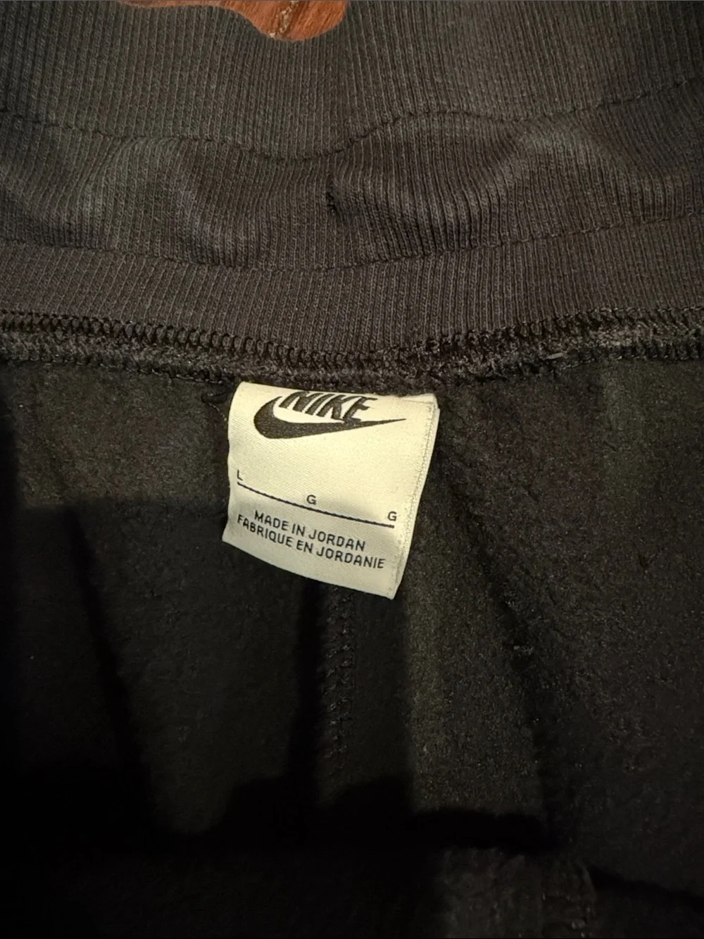 Nike Women's Black Athletic Drawcord Shorts with Swoosh